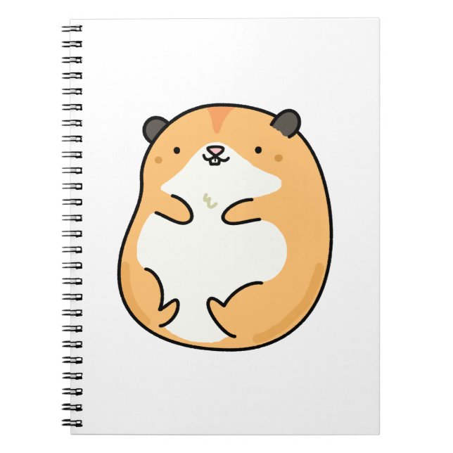 Cuaderno Cute Kawaii Hamster (Frente)