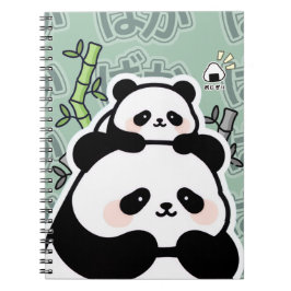 Cuaderno Cute Kawaii Panda Notebook
