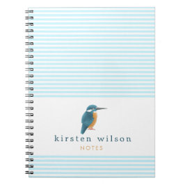 Cuaderno Cute Kingfisher - Portátil personalizado