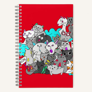 Cuaderno Cute Kitten Mashup