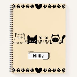 Cuaderno Cute Kitty Notebook