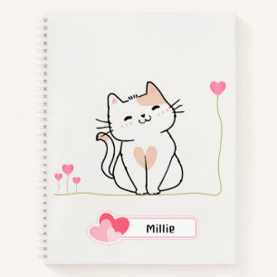 Cuaderno Cute Kitty Notebook