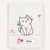 Cute Kitty Notebook