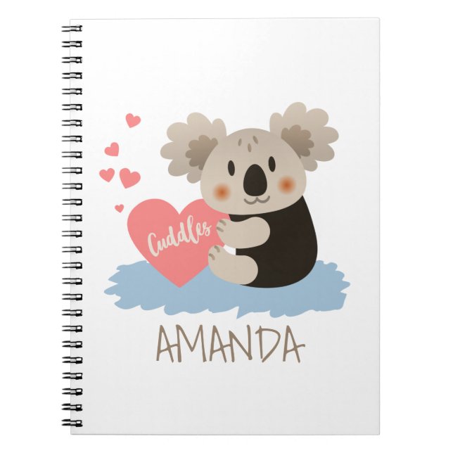 Cuaderno Cute Koala Cudelas ID386 (Frente)