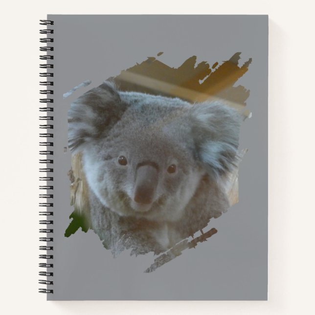 Cuaderno Cute Koala Cust. BG Notebook (Anverso)