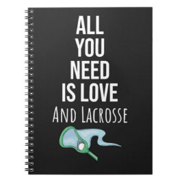 Cuaderno Cute Lacrosse Gifts Merch Awesome Team Players