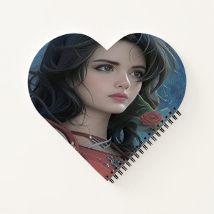 Cuaderno Cute Lady Spiral Notebook