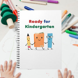 Cuaderno Cute listo para el libro de la escuela infantil