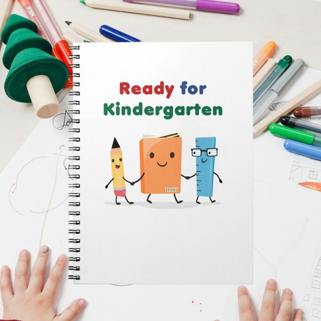 Cuaderno Cute listo para el libro de la escuela infantil (Subido por el creador)