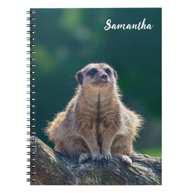 Cuaderno Cute Little Meerkat Spiral notebook (Frente)