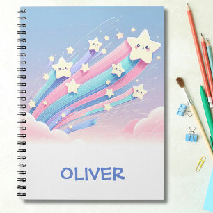 Cuaderno Cute Little Shooting Stars con Rastro