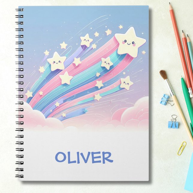 Cuaderno Cute Little Shooting Stars con Rastro (Subido por el creador)