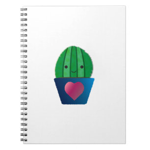 Cuaderno Cute Love Cactus