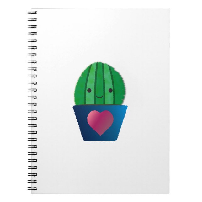 Cuaderno Cute Love Cactus (Frente)