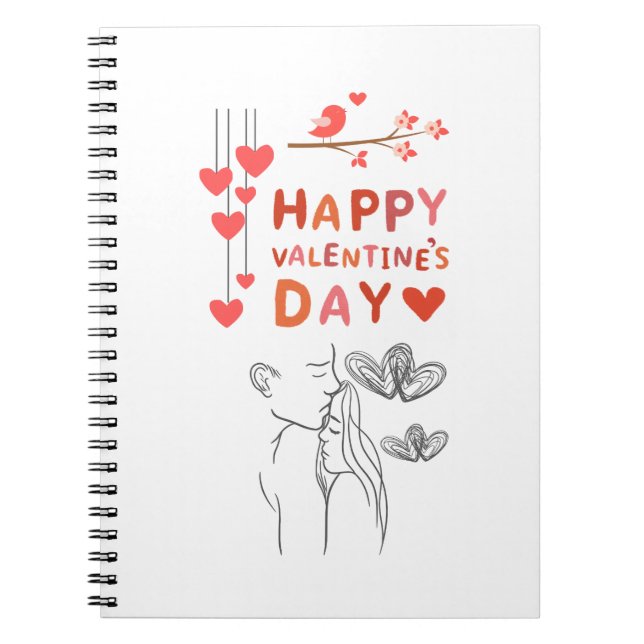 Cuaderno Cute Love Couple  (Frente)