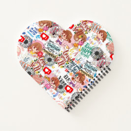 Cuaderno Cute Motivacional – Cita Positiva Kawaii 
