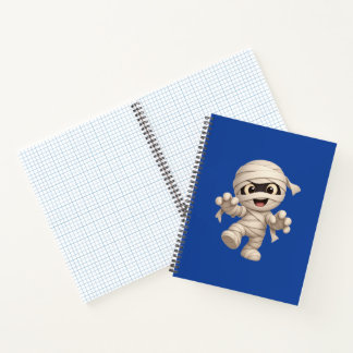 Cuaderno Cute Mummy Halloween Cartoon Illustration