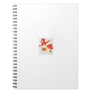 Cuaderno Cute Mushroom Notebook