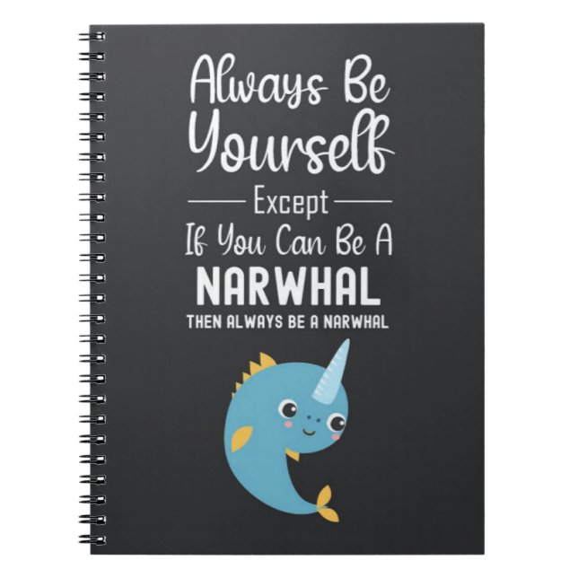 Cuaderno Cute Narwhal Lover Gifts Animal Ocean Life Whale (Frente)