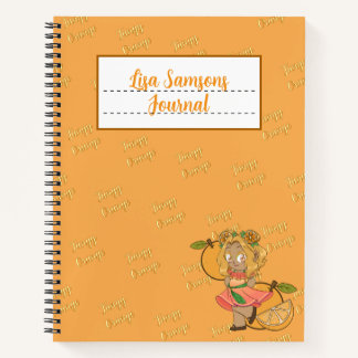 Cuaderno Cute Orange Chibi Journal