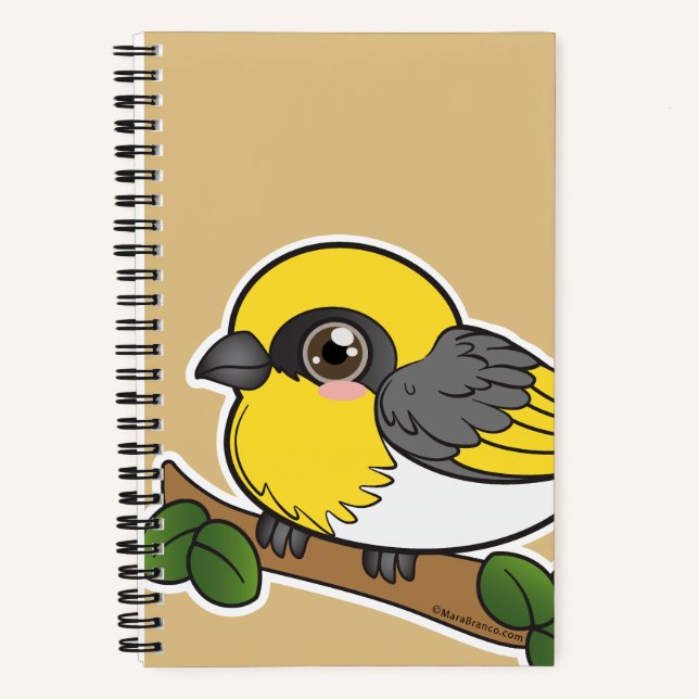 Cuaderno Cute Palila (Anverso)