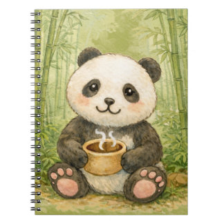 Cuaderno Cute panda