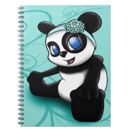 Cuaderno Cute Panda