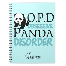Cuaderno Cute Panda Bear