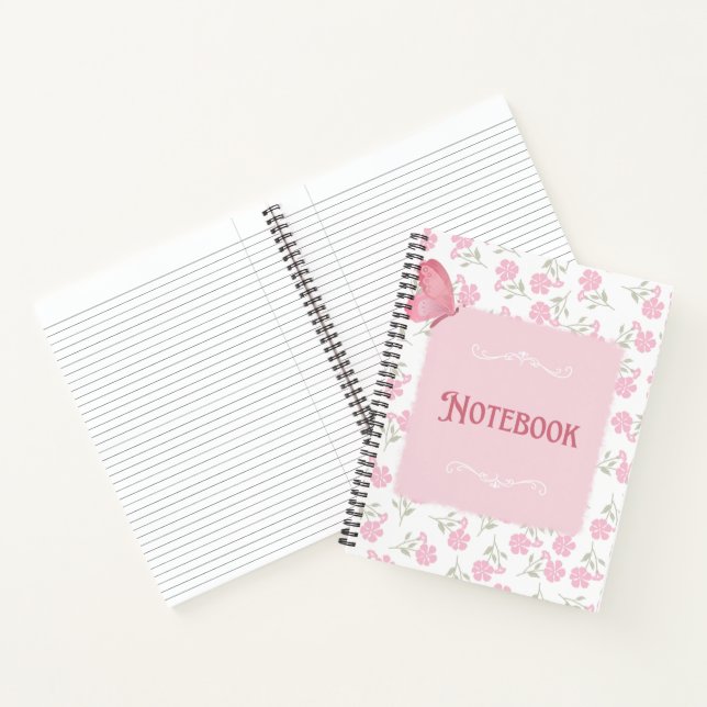 Cuaderno Cute Pastel Diary Notebook | Soft Aesthetic Journa (Interior)