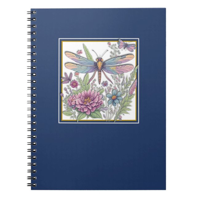 Cuaderno Cute Pastel Dragonfly (Frente)