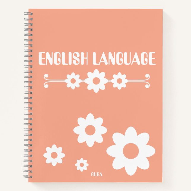 Cuaderno Cute Peachy Notebook (Anverso)