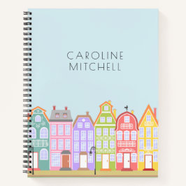 Cuaderno Cute Personalizado Old Town Custom Name Notebook