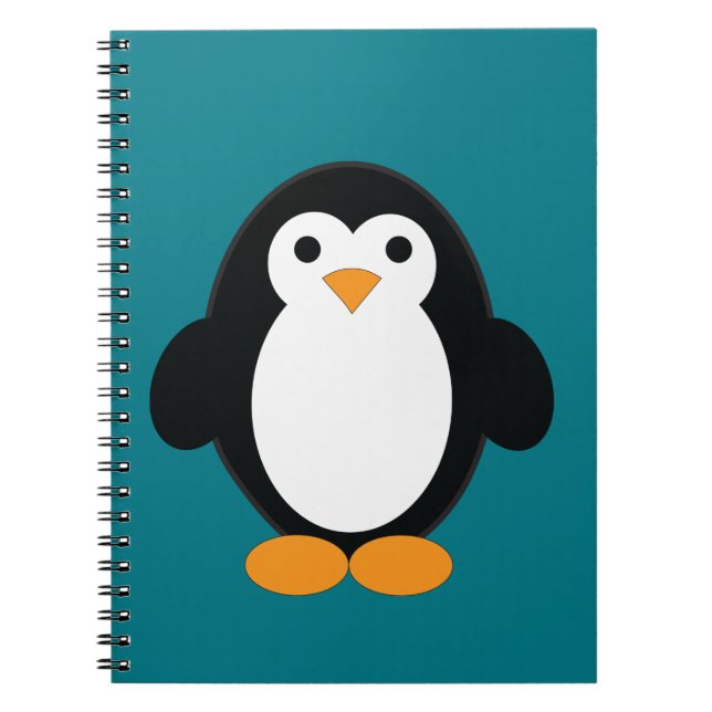 Cuaderno Cute Personalizado Penguin (Frente)