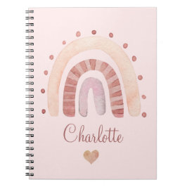 Cuaderno Cute personalizado y personalizado niño de color d