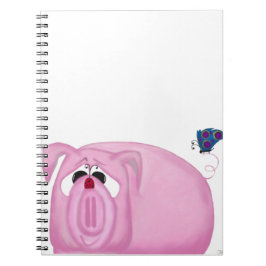 Cuaderno Cute Piglet Chumley Y Hermosos Amigos