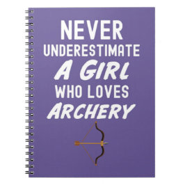 Cuaderno Cute Pink Archery Gifts For Baby Girls Kids Archer
