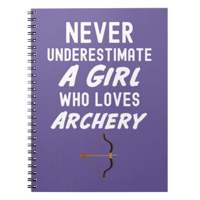 Cuaderno Cute Pink Archery Gifts For Baby Girls Kids Archer (Frente)