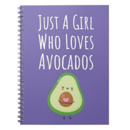 Cuaderno Cute Pink Avocado Gifts For Baby Girls Fruit Her