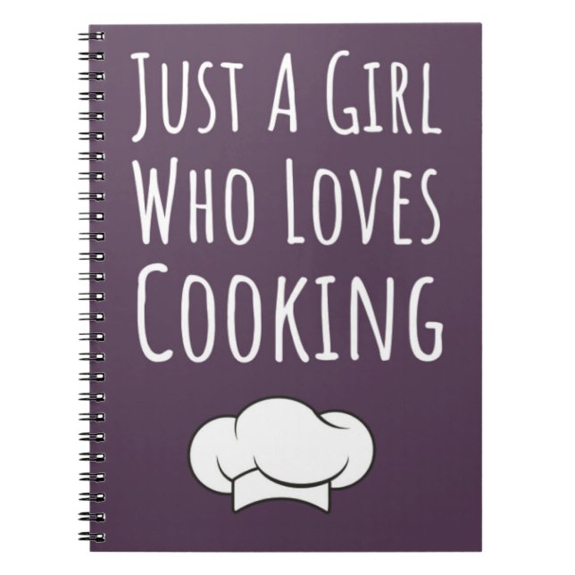 Cuaderno Cute Pink Cooking Gifts For Baby Girls Cook (Frente)