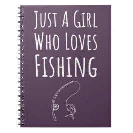 Cuaderno Cute Pink Fishing Gifts For Baby Girls Kids Fisher