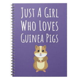 Cuaderno Cute Pink Guinea Pig Gifts For Baby Girls Kids Pet