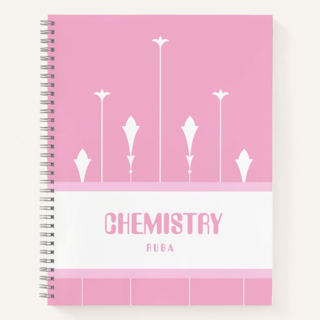 Cuaderno Cute pink Notebook (Anverso)