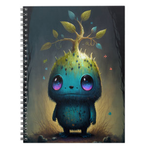 Cuaderno Cute Plant Monster Fantasy Art Notebook