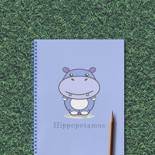 Cuaderno Cute portátil Hippo (Cute Hippo Notebook )