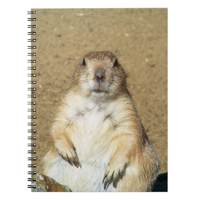 Cuaderno Cute Prairie Dog Notebook (Frente)
