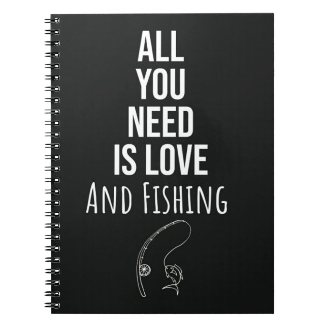 Cuaderno Cute Presents For Fishing Lovers Fisherman Angler  (Frente)