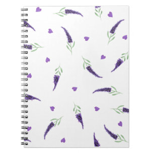 Cuaderno Cute Provenza impermeable lavanda Oso portátil