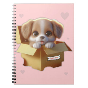 Cuaderno Cute Puppy Notebook Kawaii Dog Journal