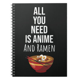 Cuaderno Cute Ramen Anime Gifts Otaku Food Japan Kaiwaii
