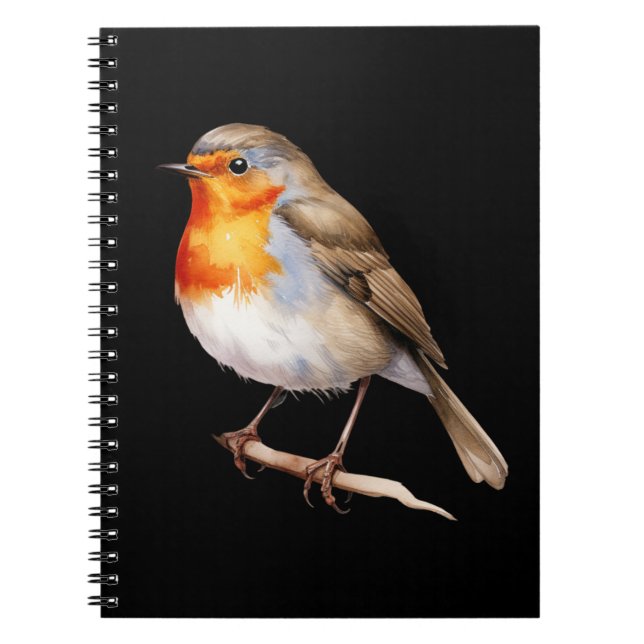 Cuaderno Cute Robin (Frente)